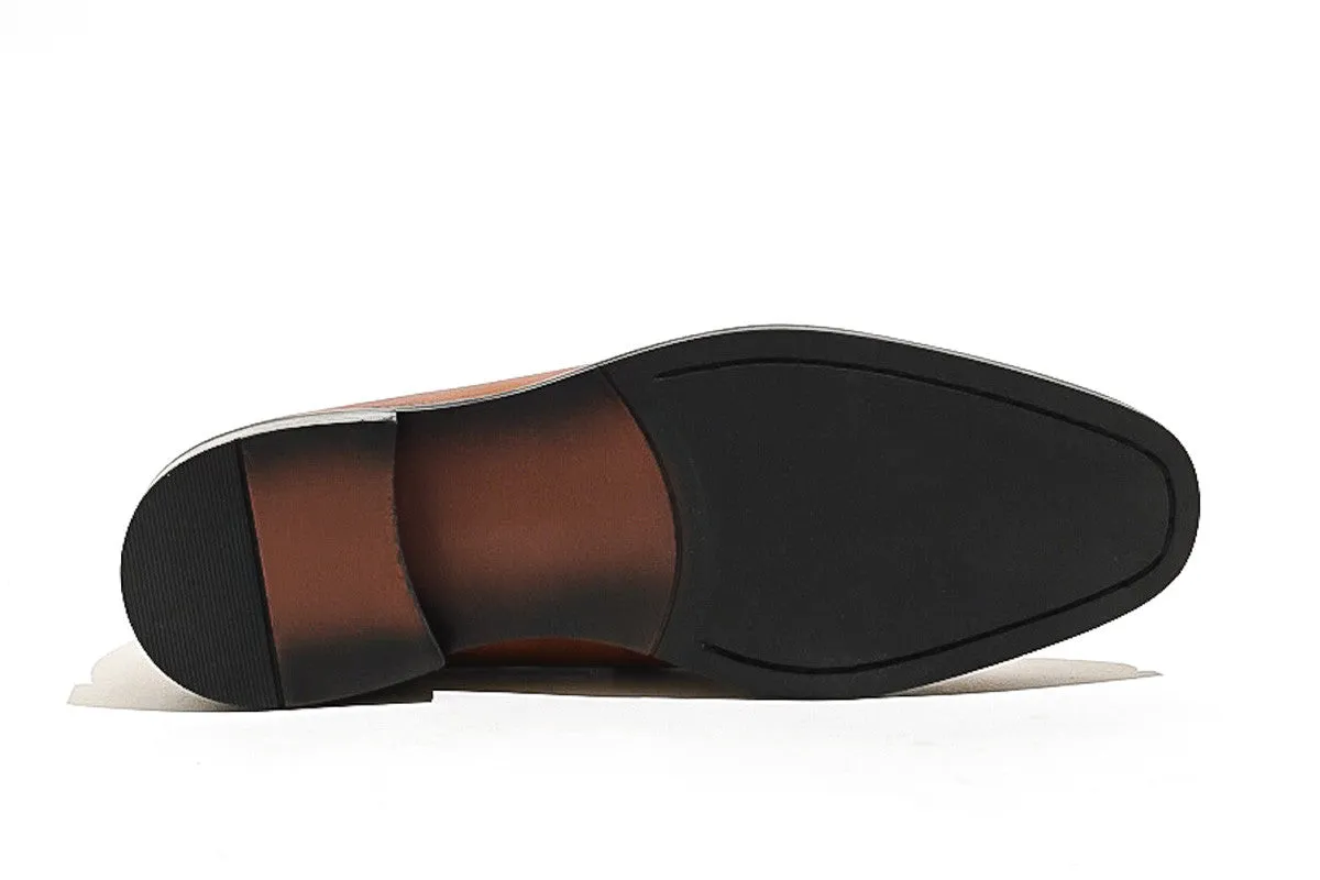Trouville Tan Penny Loafers