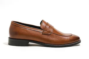 Trouville Tan Penny Loafers