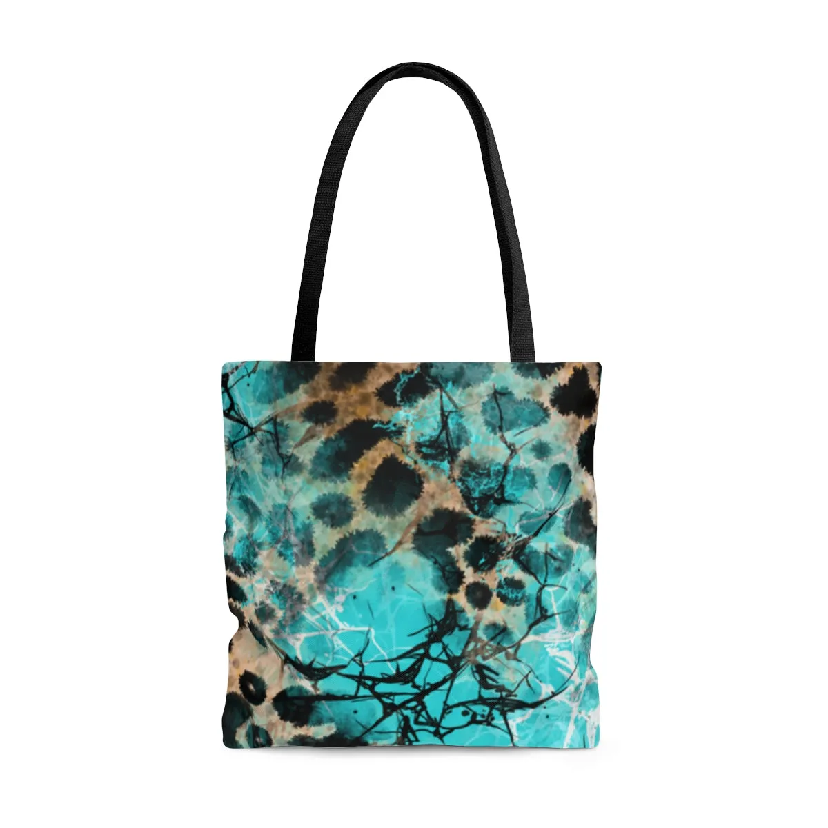 Turquoise Slab Boot Bag