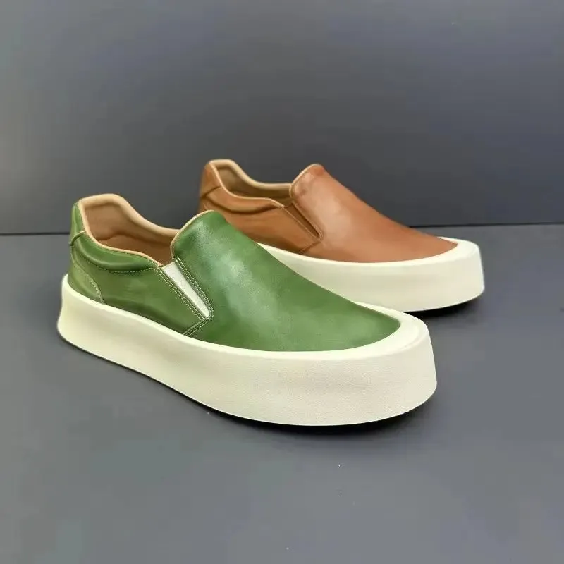 UrbanPulse White Trend Loafers