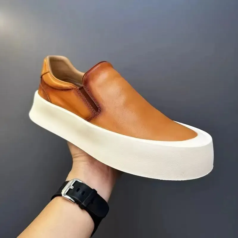 UrbanPulse White Trend Loafers