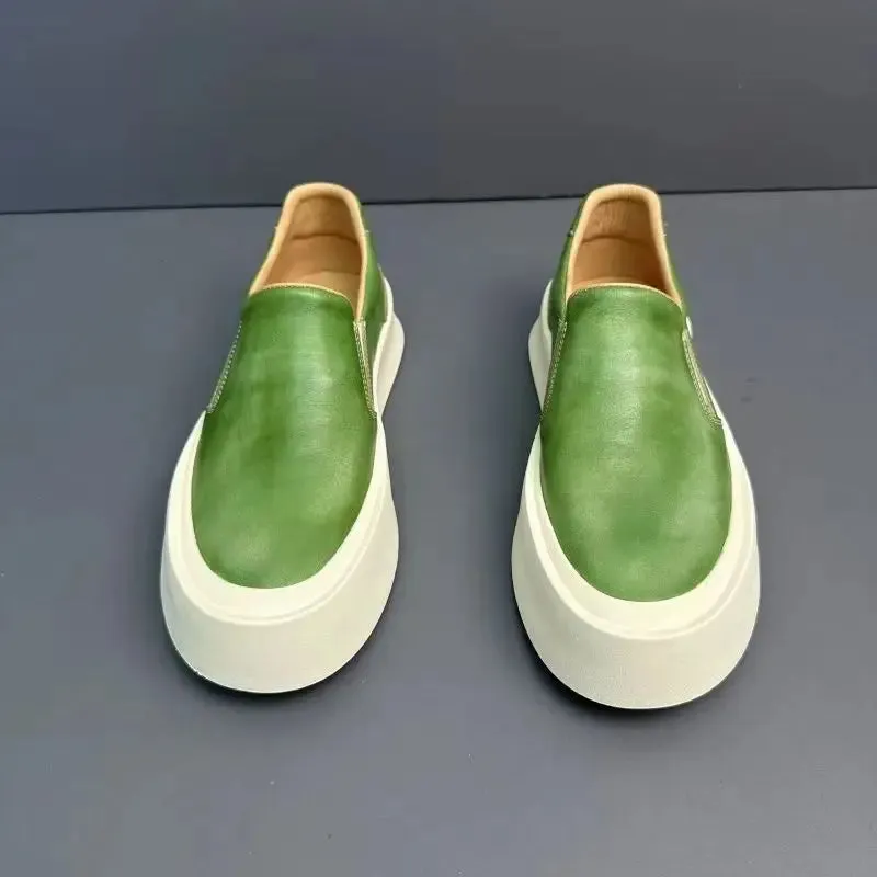 UrbanPulse White Trend Loafers