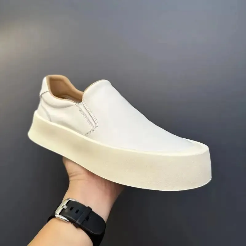 UrbanPulse White Trend Loafers