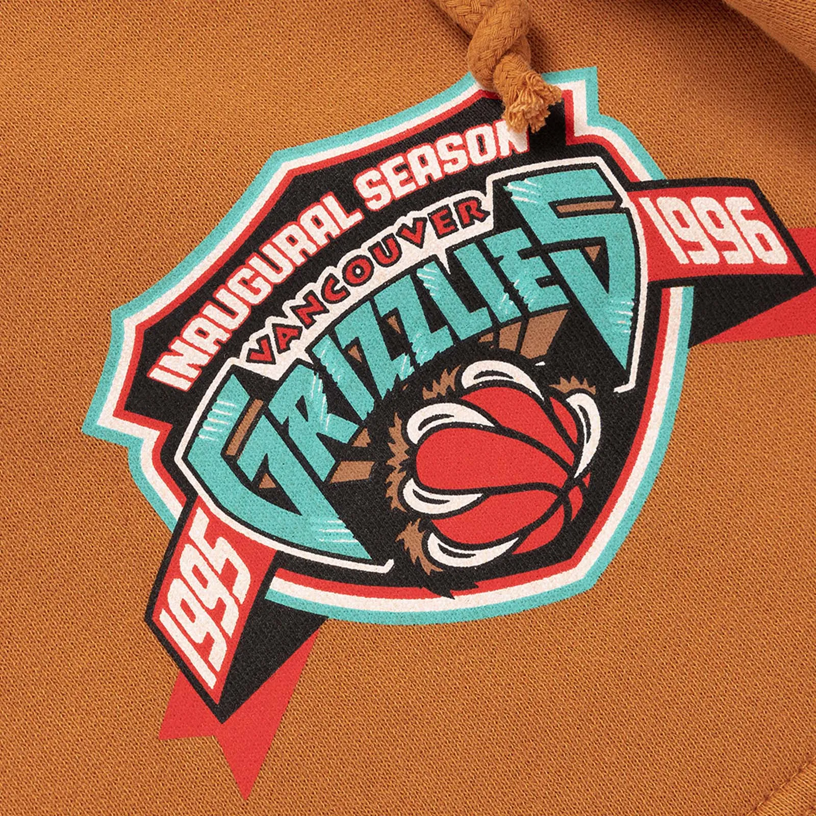 Vancouver Grizzlies 1995 Inaugural Season Shorts - Brown