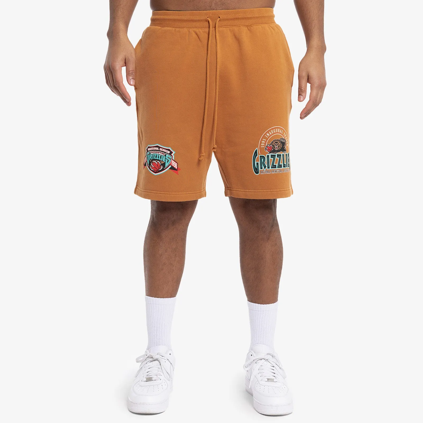 Vancouver Grizzlies 1995 Inaugural Season Shorts - Brown