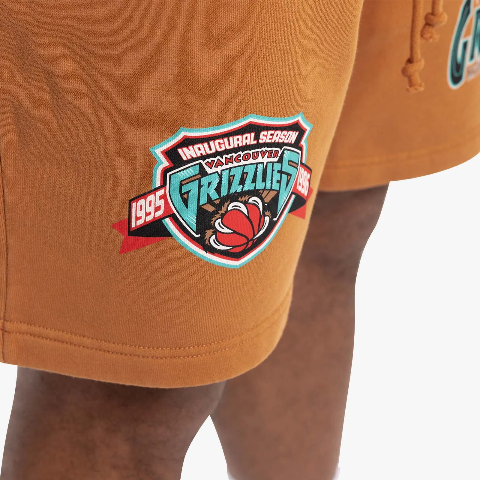 Vancouver Grizzlies 1995 Inaugural Season Shorts - Brown