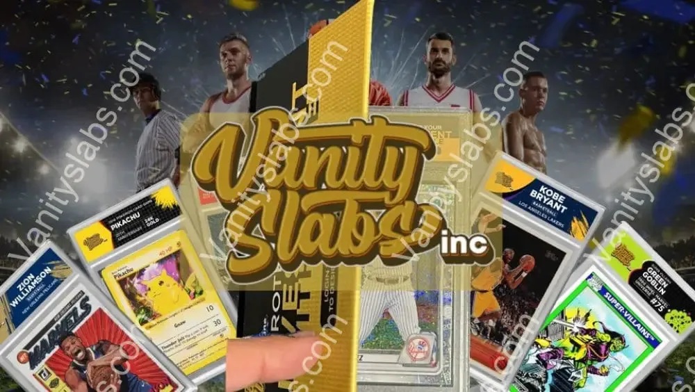 Vanity Slabs 35pt Holder for Standard Size Trading Cards for Baseball Football Hockey Basketball Cards