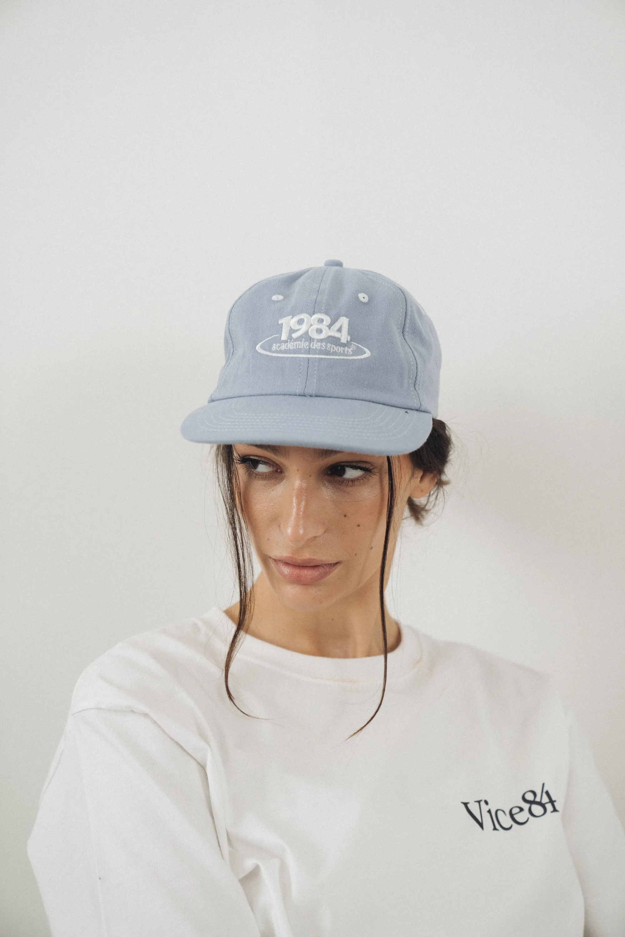 Vice 84 'Disc' Retro 6 Panel Dad Cap - Blue