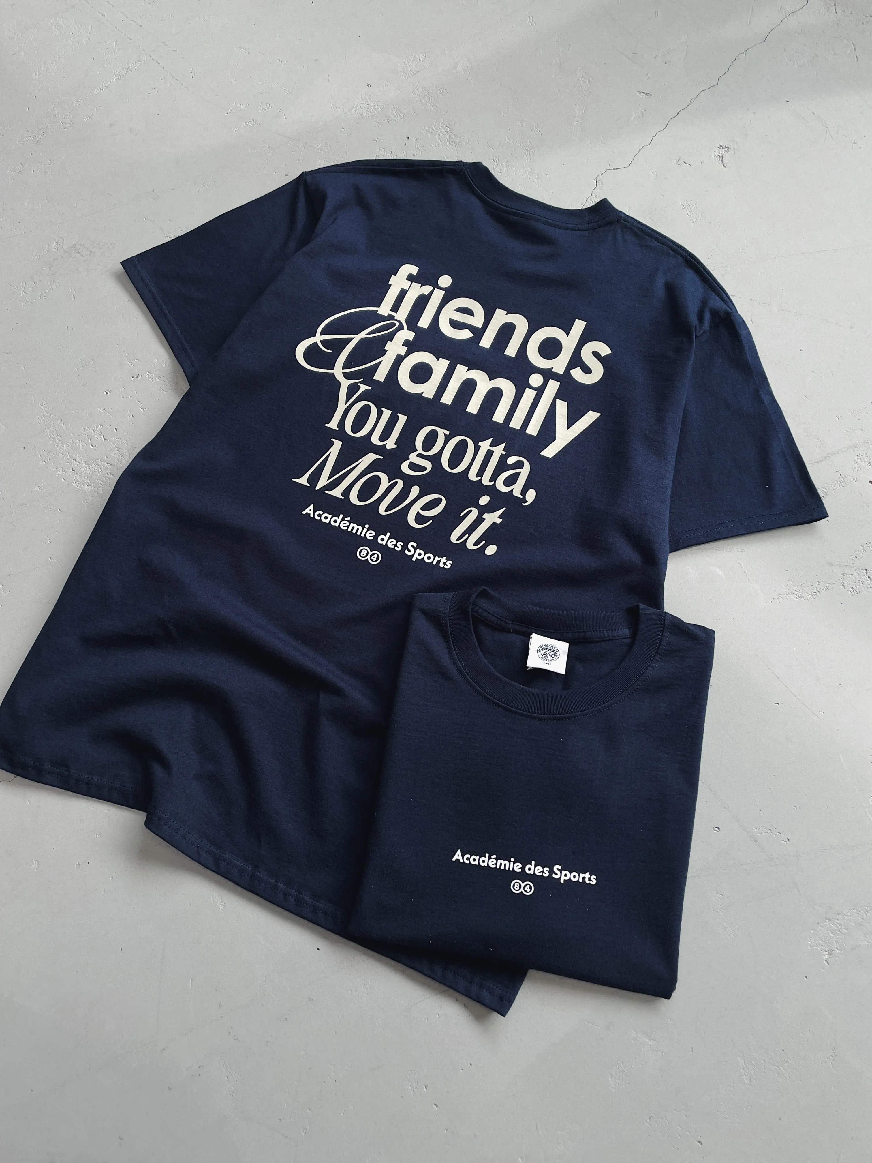 Vice 84 'Friends & Family' Tee - Navy