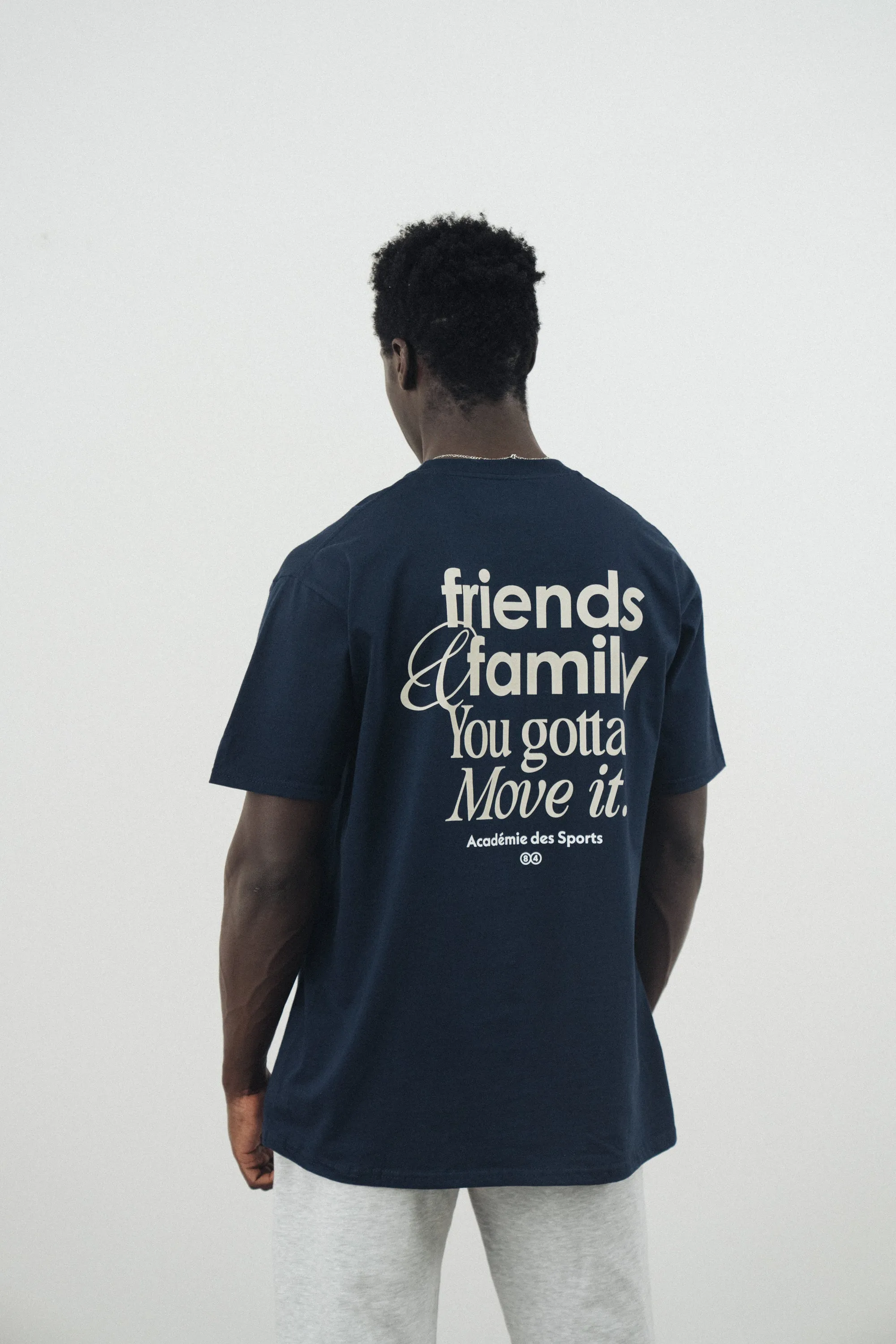 Vice 84 'Friends & Family' Tee - Navy