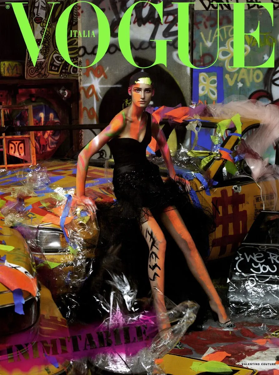 VOGUE Magazine Italia UNIQUE 2005 EUGENIA VOLODINA Lily Cole GEMMA WARD Anna Mouglalis