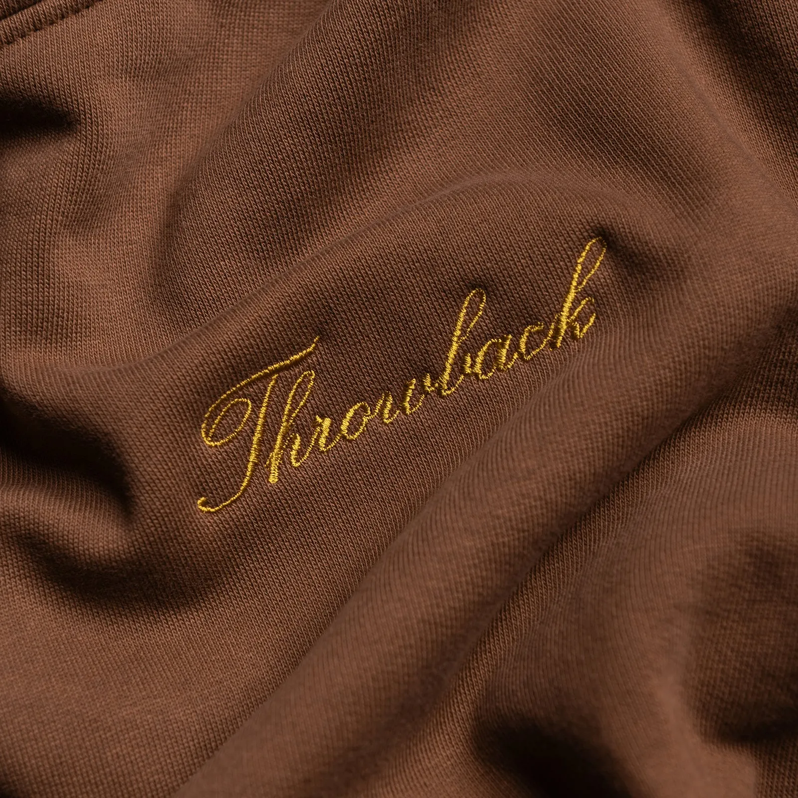 Winter Script '23 Oversized Crew - Washed Coffee