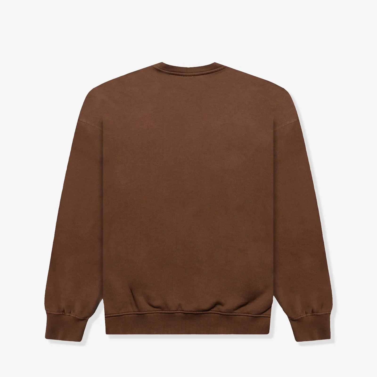 Winter Script '23 Oversized Crew - Washed Coffee