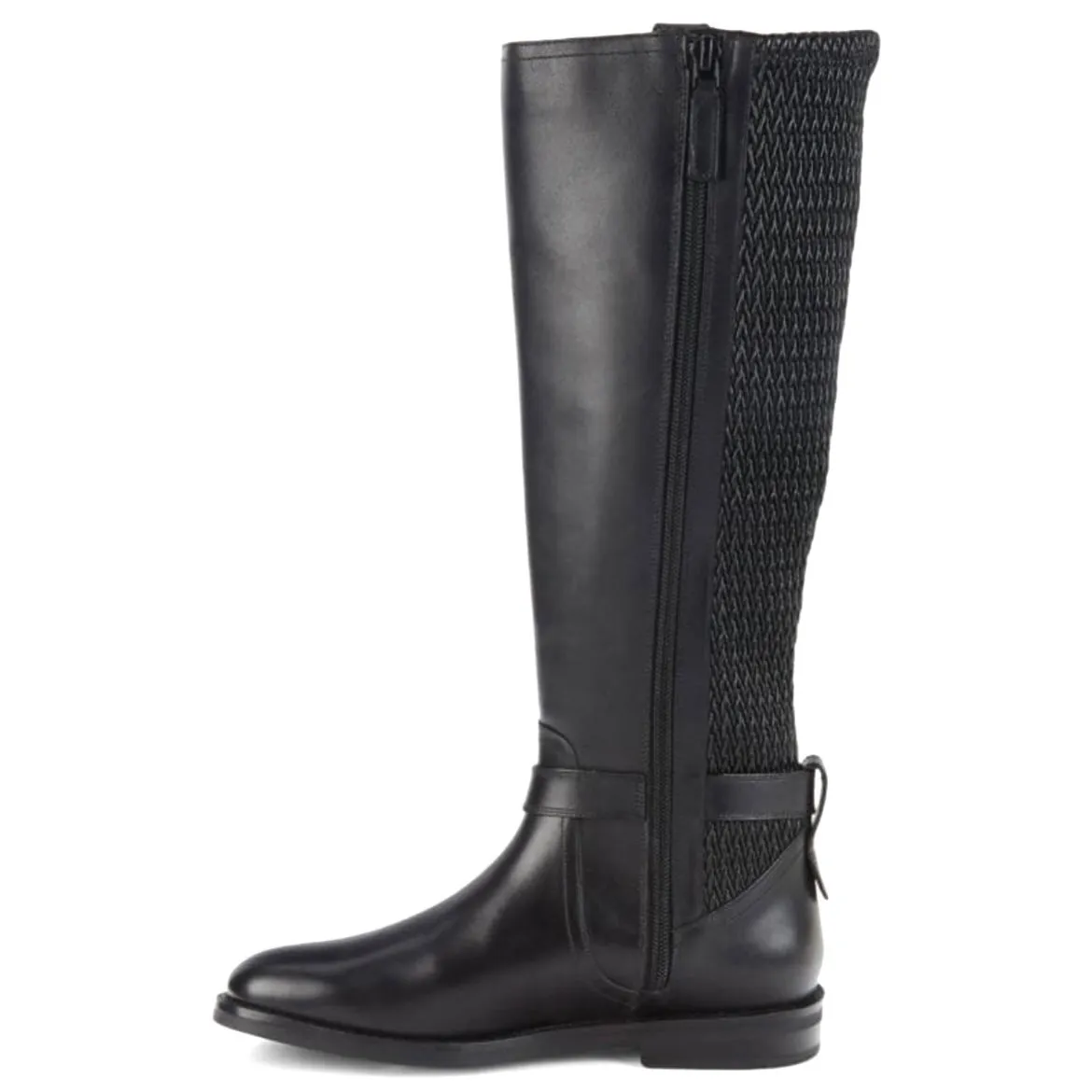 Women's CAPE Stretch Mid Calf Flats Riding Boots