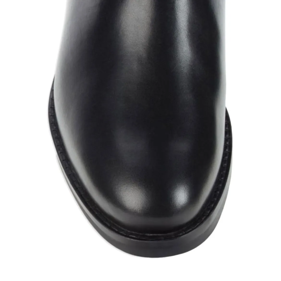 Women's CAPE Stretch Mid Calf Flats Riding Boots