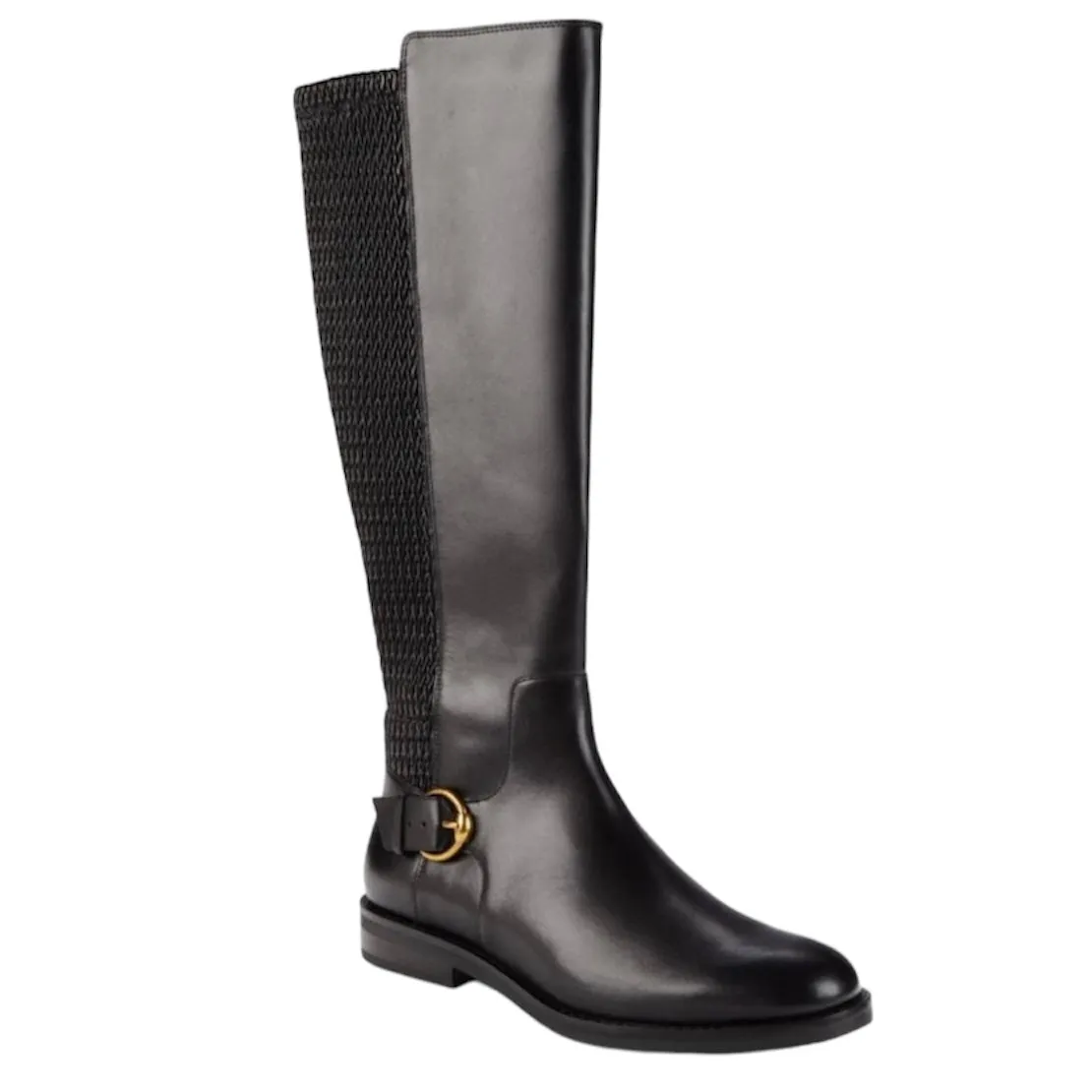Women's CAPE Stretch Mid Calf Flats Riding Boots