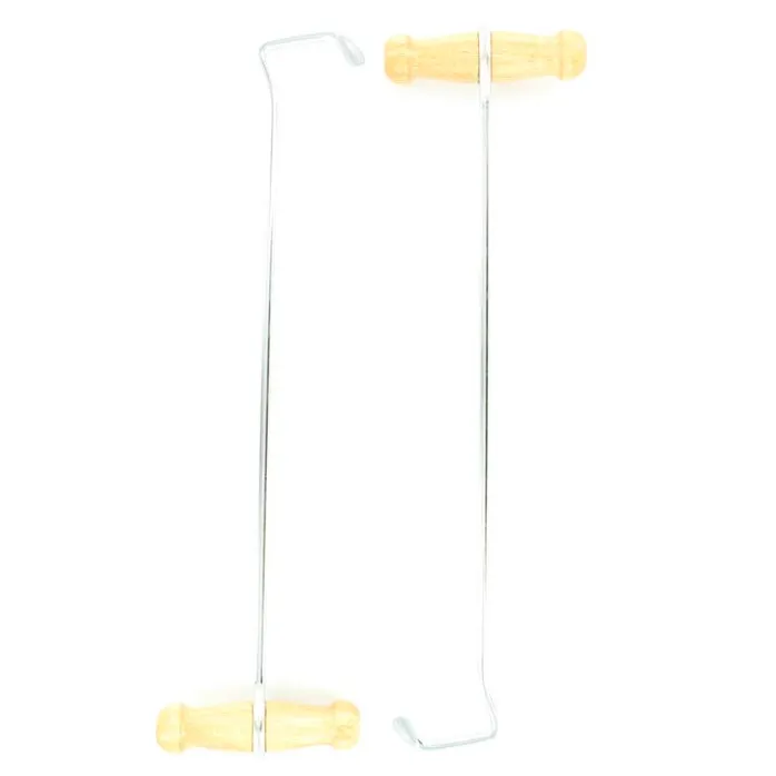 Wooden Boot Hooks - 13" Long