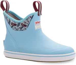 XWAB-2BM Salmon Sister's 6" Ankle Deck Boot